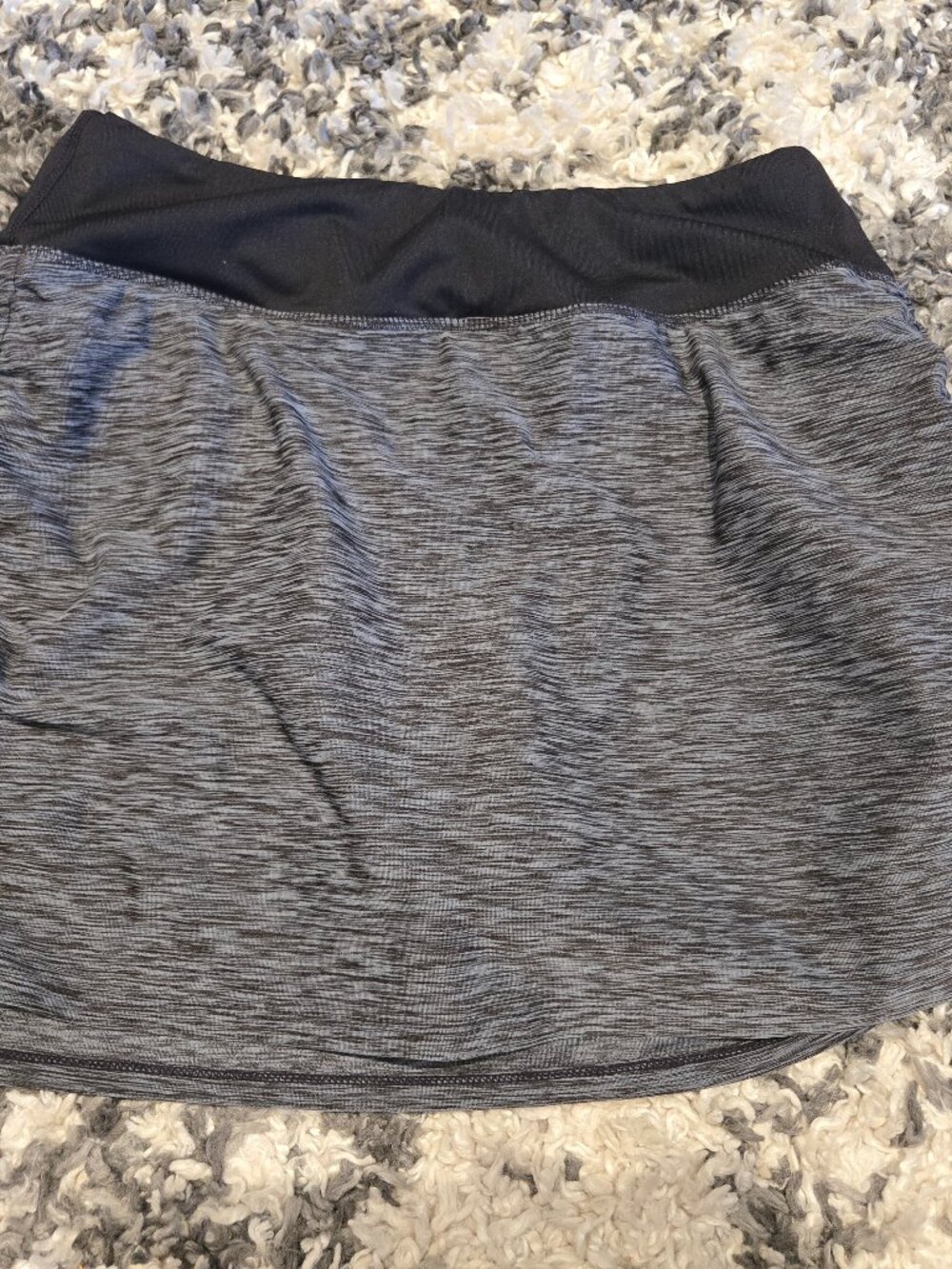 Brisas Women’s Space Dye Active Skort | Size Medium | Gray